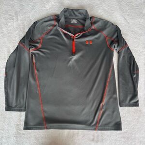 Under Armour Men's Performance Jacket in Gray and Orange ColdGear